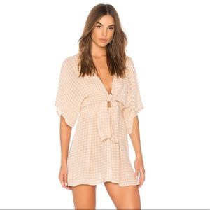 Faithfull the Brand gingham dress. Never worn!